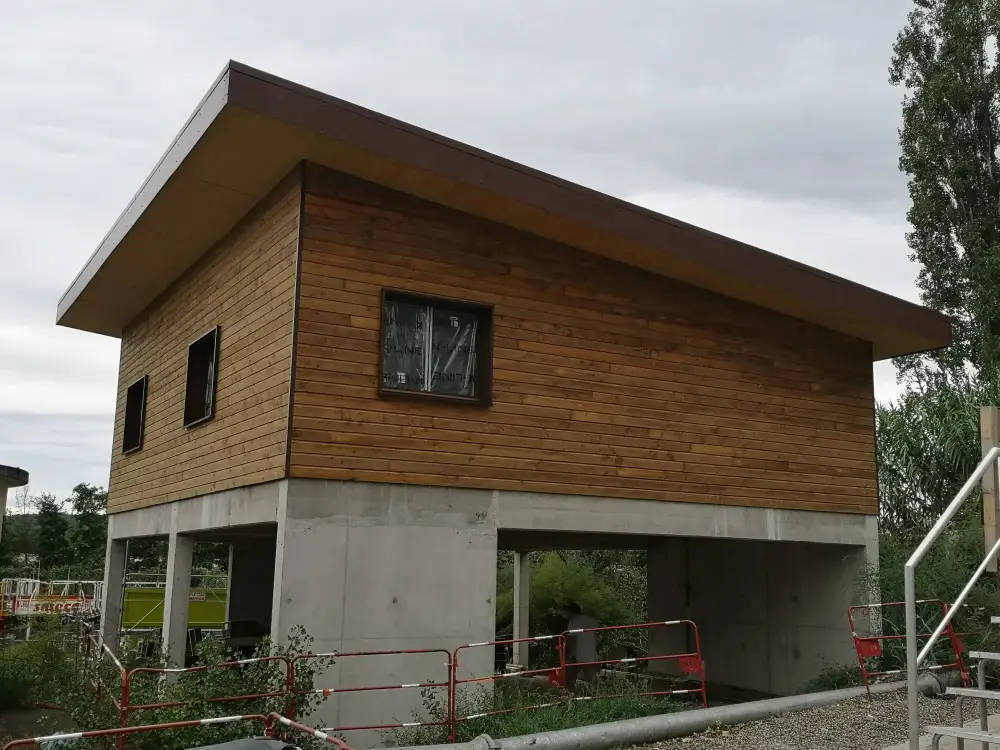 Surélévation bois à Saulce-sur-Rhône